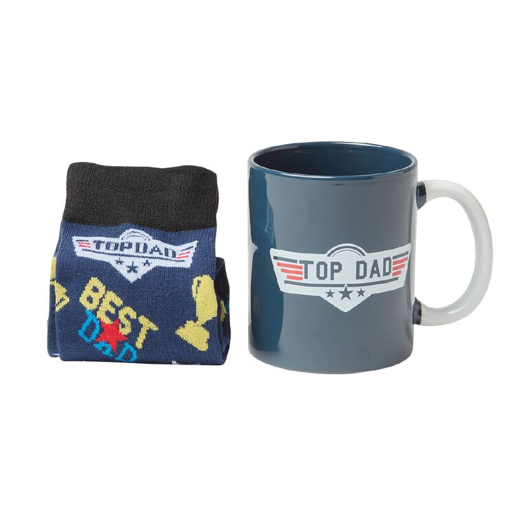 Fathers Day Mug and Sock Set - Top Dad, , hi-res