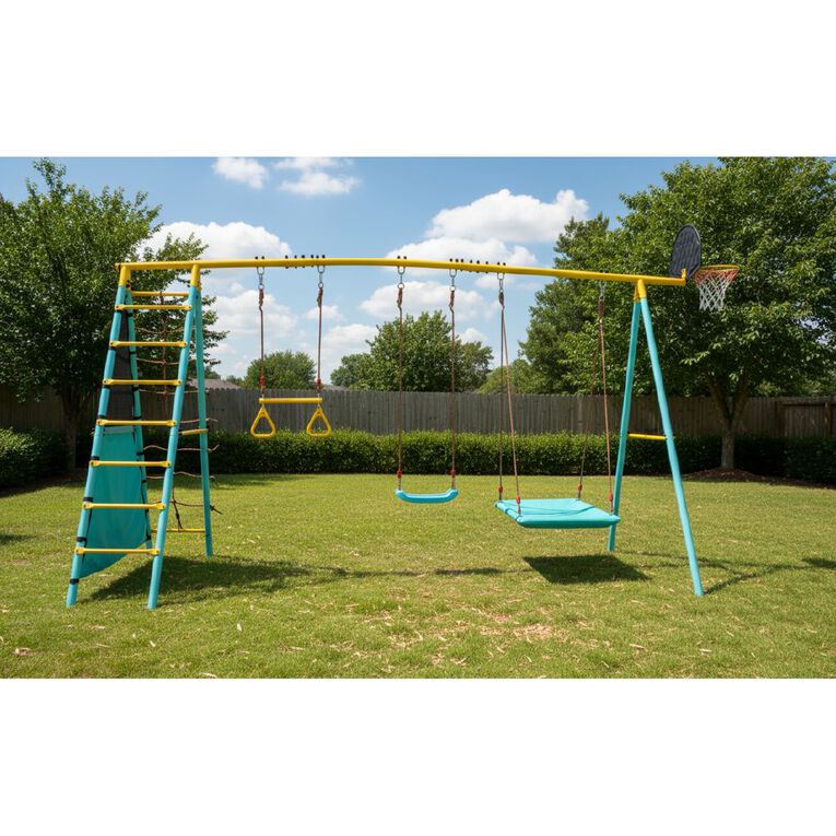 Active Intent Play 7-in-1 Activity Playground, , hi-res