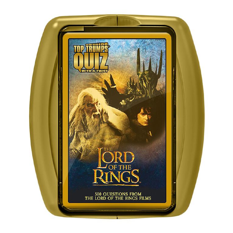 Lord Of The Rings Top Trumps Quiz, , hi-res