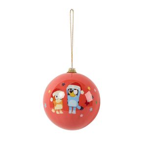 Bluey Bauble Red