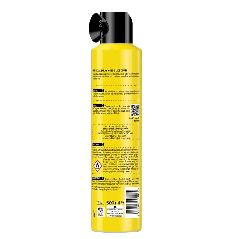 Schwarzkopf Got2b Glued Blasting Spray 300ml, , hi-res