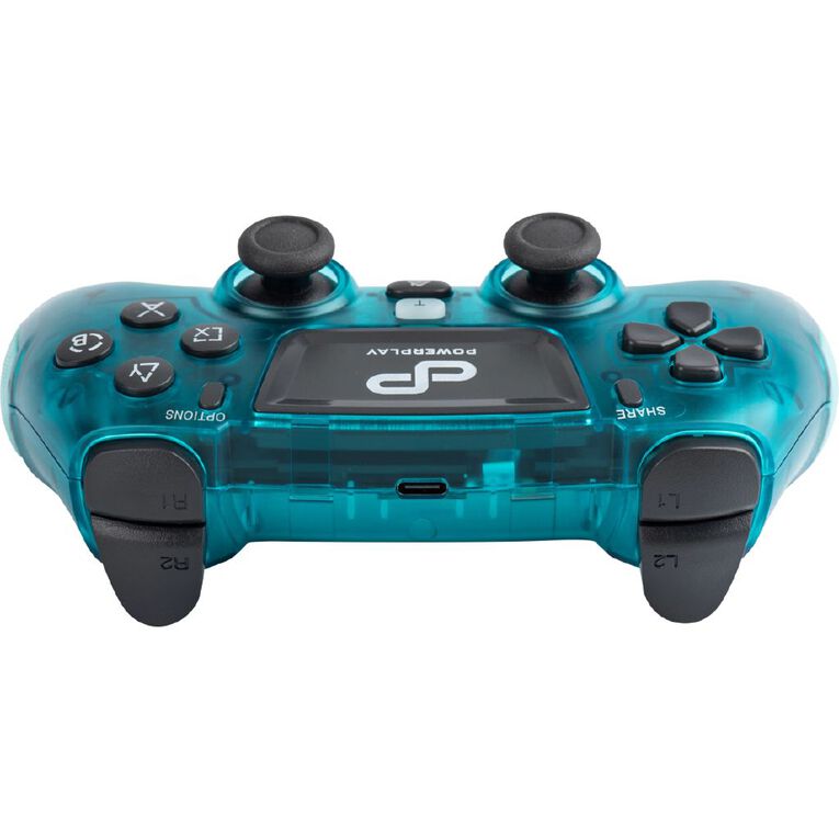 PowerPlay PS4 Wireless Controller Translucent Teal, , hi-res