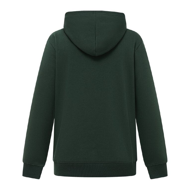 H&H Women's Essential Pullover Hoodie, Green Dark, hi-res