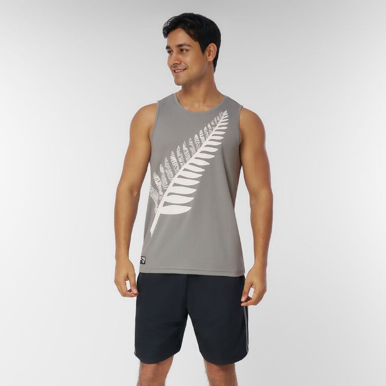 Active Intent Supporter Muscle Tank, Grey Mid, hi-res