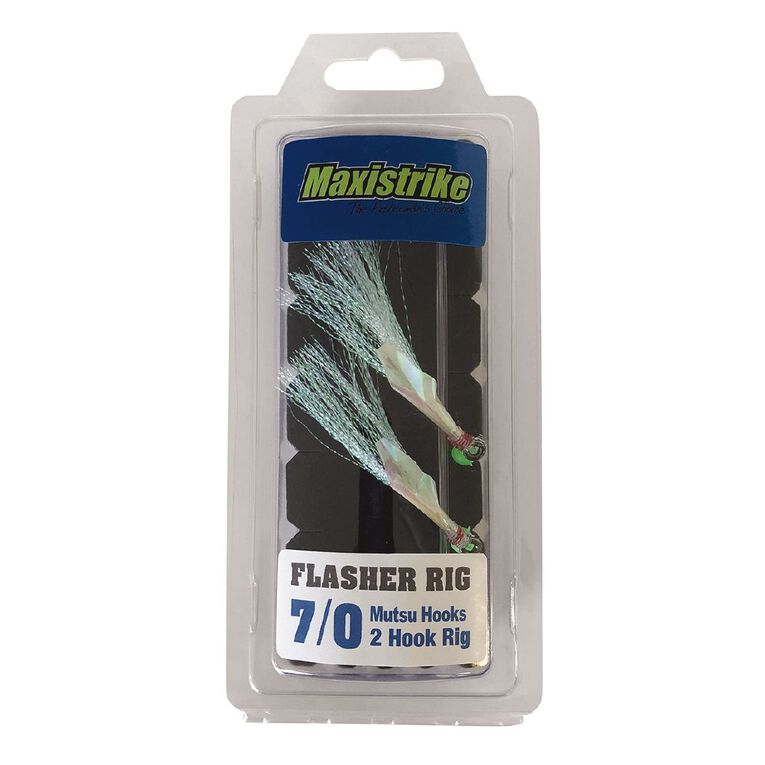 Maxistrike Flasher Rig - Mutsu Hooks 7/0, , hi-res