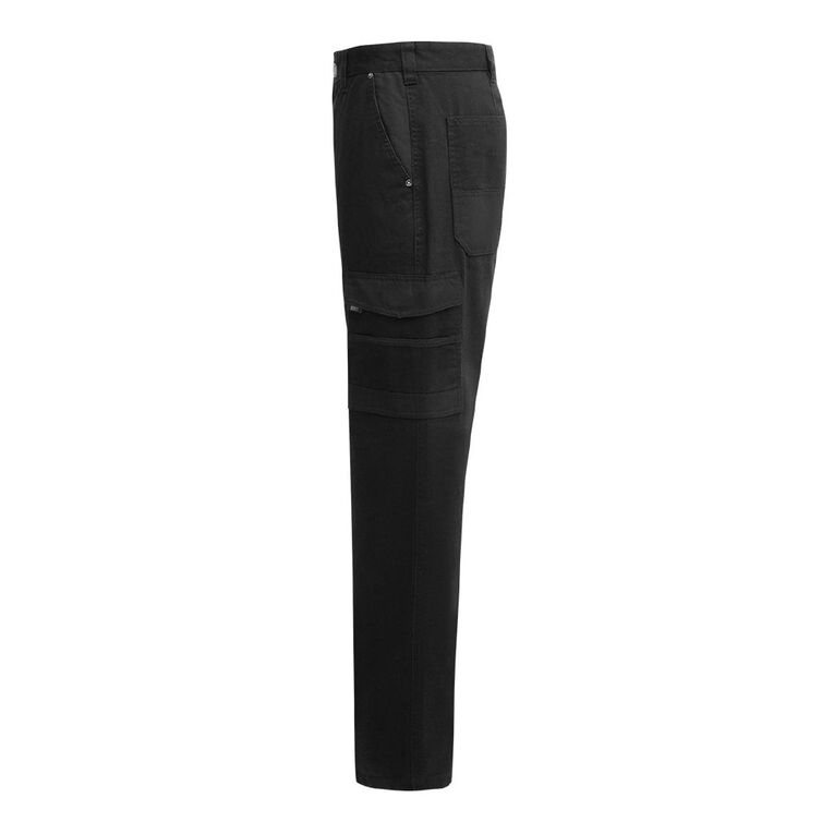 Rivet Men's Utility Pants, Black, hi-res