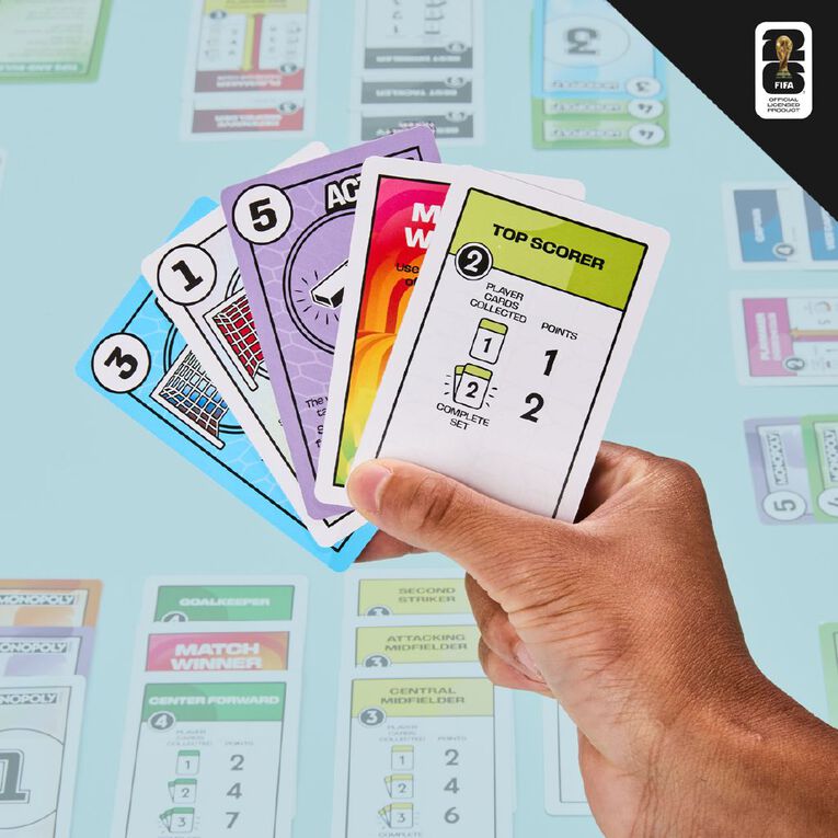 Hasbro Monopoly Deal FIFA Game, , hi-res