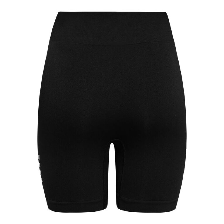 Active Intent Women's Seamless Shorts, Black, hi-res