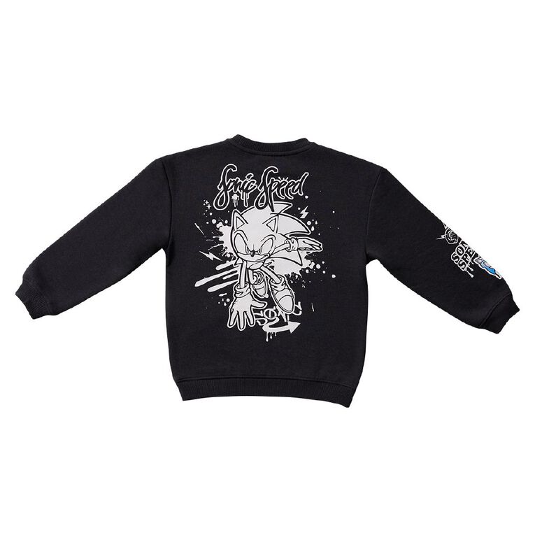Sonic Crew Sweatshirt, Black, hi-res