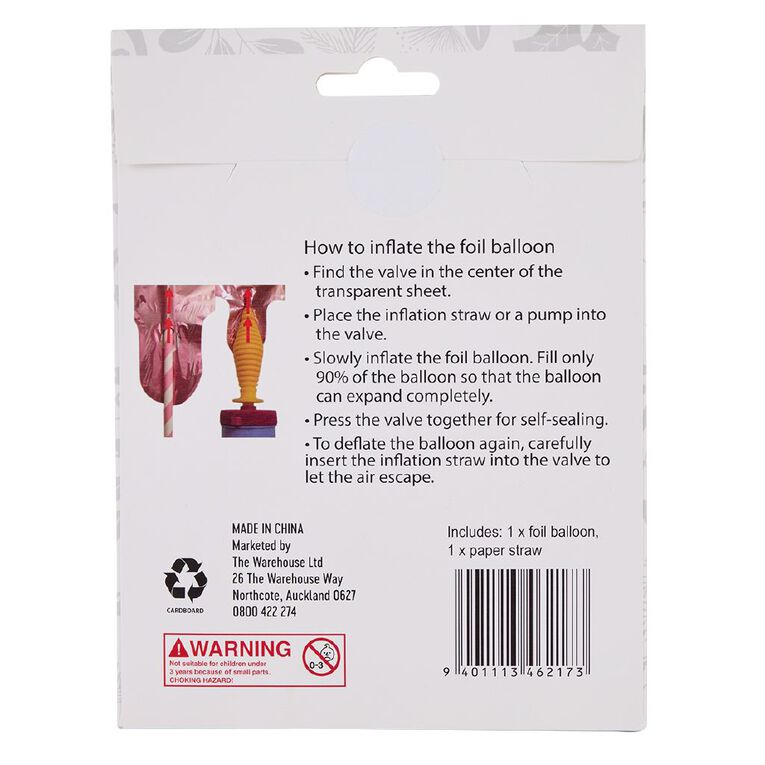 Wonderland Fun Festive Christmas Foil Candy Balloon, , hi-res