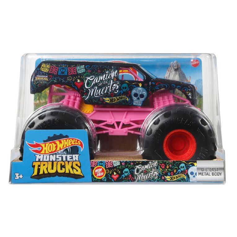 Hot Wheels Monster Trucks 1:24 Scale Diecast Truck, , hi-res