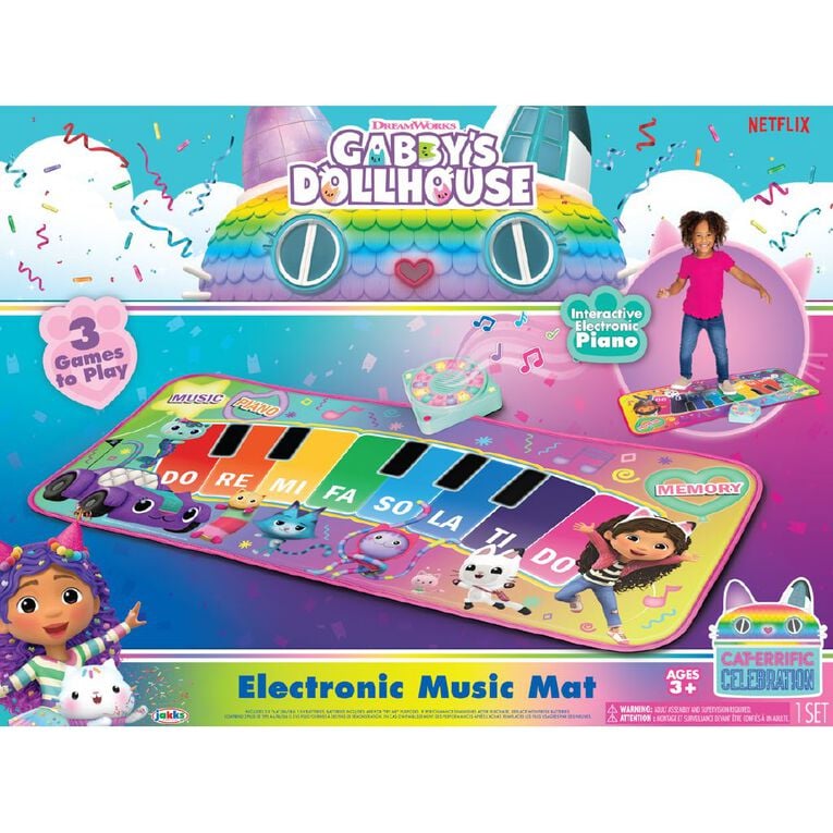 Gabby's Dollhouse Music Mat, , hi-res