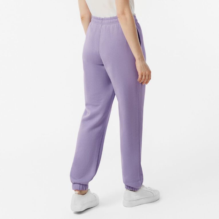 H&H Women's Essential Trackpants, Purple Light, hi-res