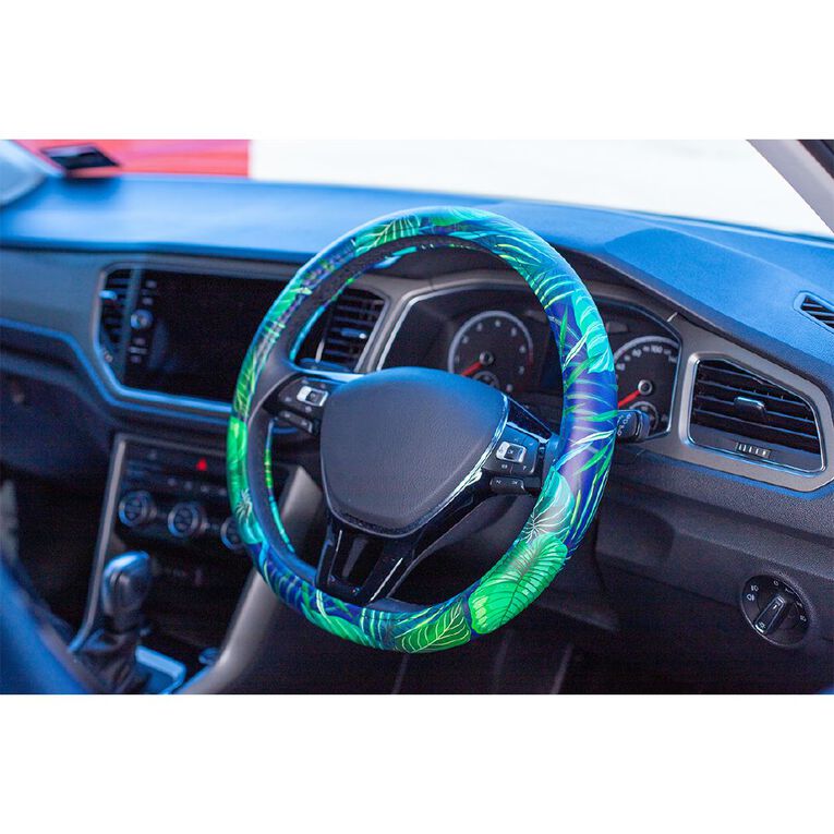 Autoworx Monstera Steering Wheel Cover, , hi-res