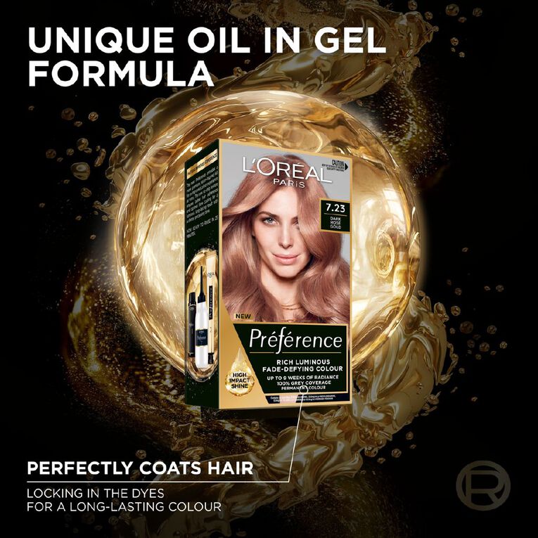 L'Oreal Paris Preference Bali 7.23 Dark Rose Gold, , hi-res
