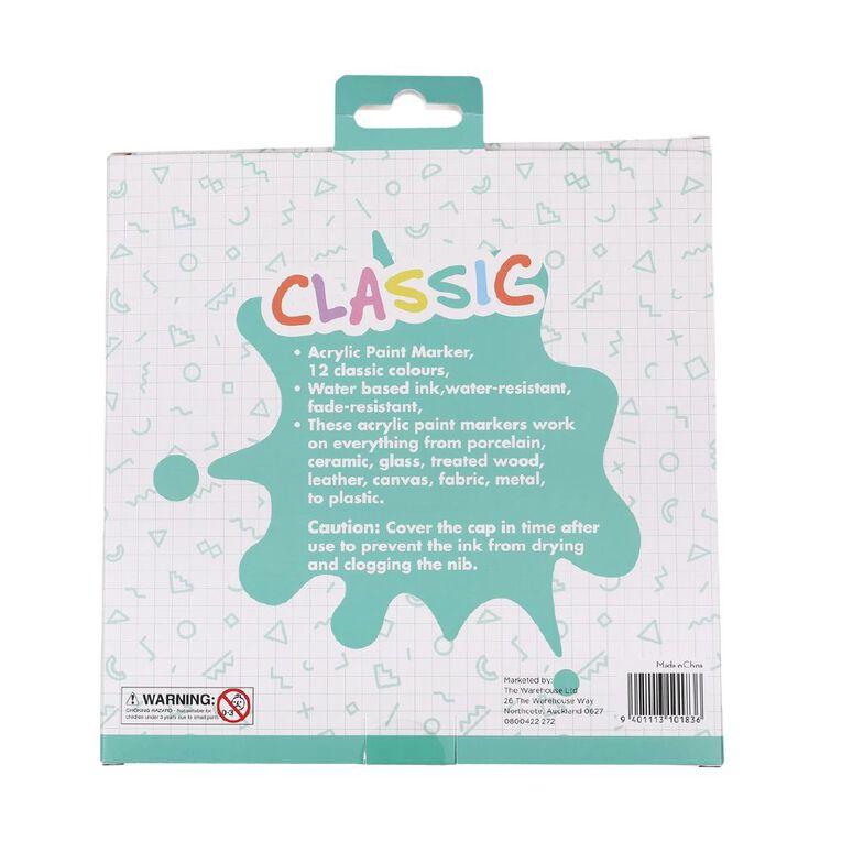 Acrylic Paint Marker Classic, , hi-res