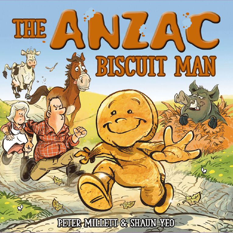 The ANZAC Biscuit Man by Peter Millett & Shaun Yeo, , hi-res