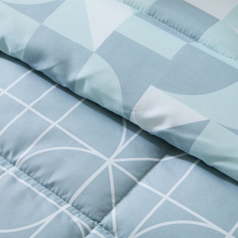 Living & Co 3 Piece Comforter Nova Natural Queen, , hi-res