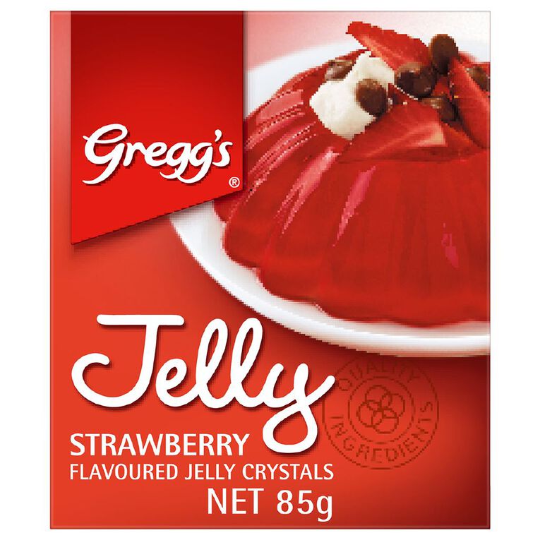 Gregg's Strawberry Jelly 85g, , hi-res