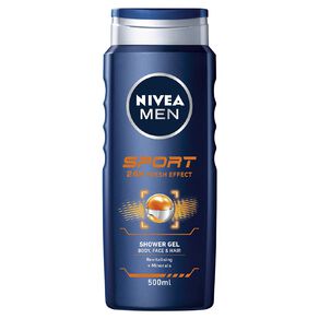 nivea for men shower gel sport 500 ml