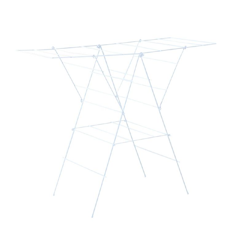 Living & Co Clothes Airer 22 Rail White, , hi-res
