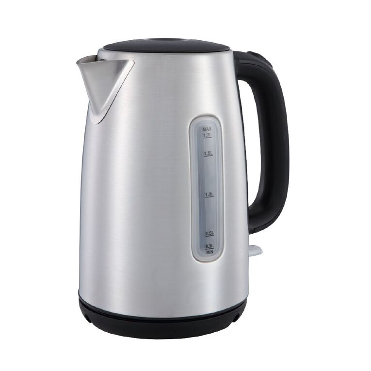 Living & Co Kettle 1.7L Stainless Steel, , hi-res