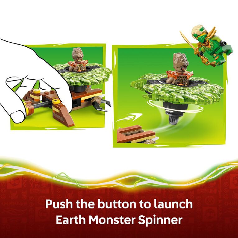 LEGO Ninjago Lloyd vs Earth Monster Spinner 71850, , hi-res