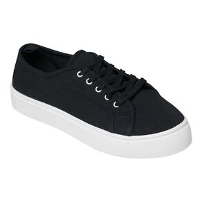 H&H Women's Canvas Platform Sneakers