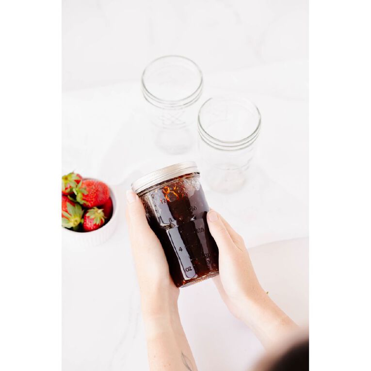 Kate's Kitchen Embossed Nesting Preserving Jar 450ml, , hi-res