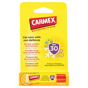 Carmex Tropical Sun Defence Lip Balm 4.5g
