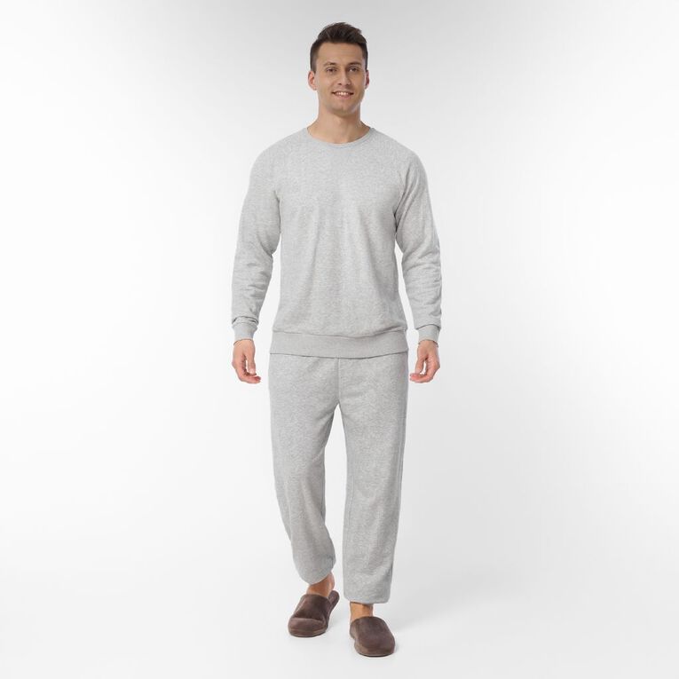 H&H Men's Lounge Set, Grey Mid, hi-res