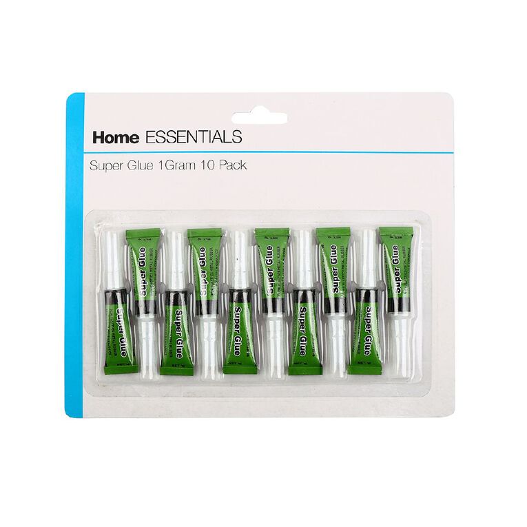 Home Essentials Super Glue 1g Each 10 Pack, , hi-res