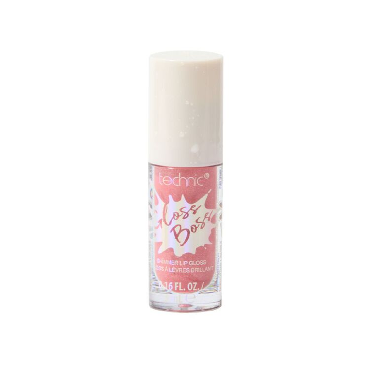Technic Gloss Boss Shimmer Lipgloss - Pink Sparkle, , hi-res