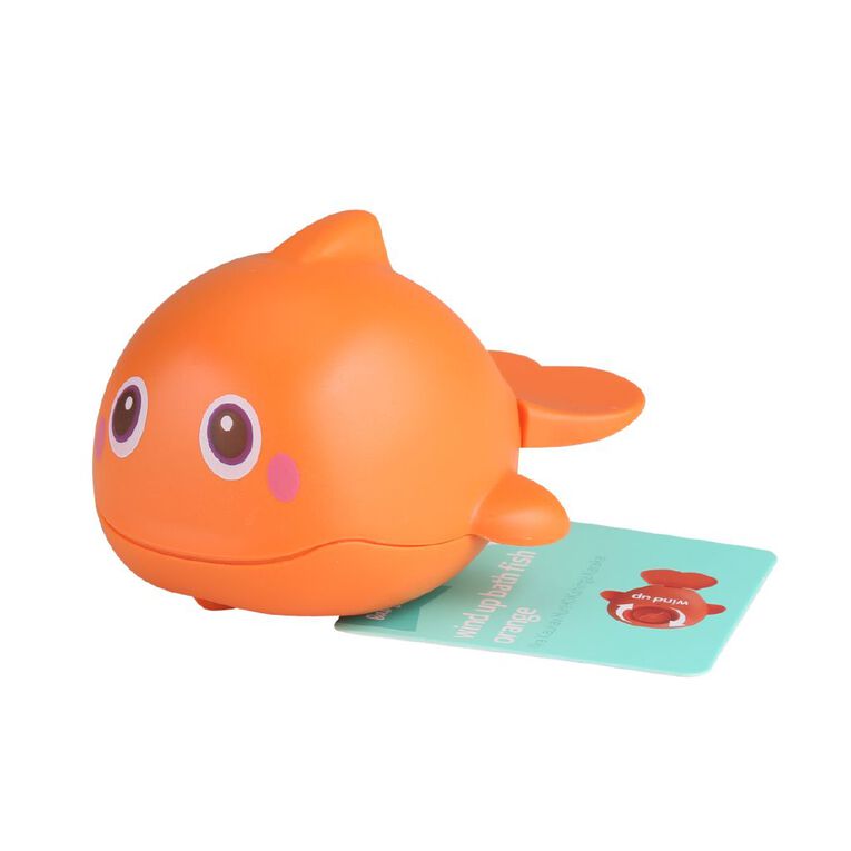 Babywise Wind Up Bath Fish Orange, , hi-res