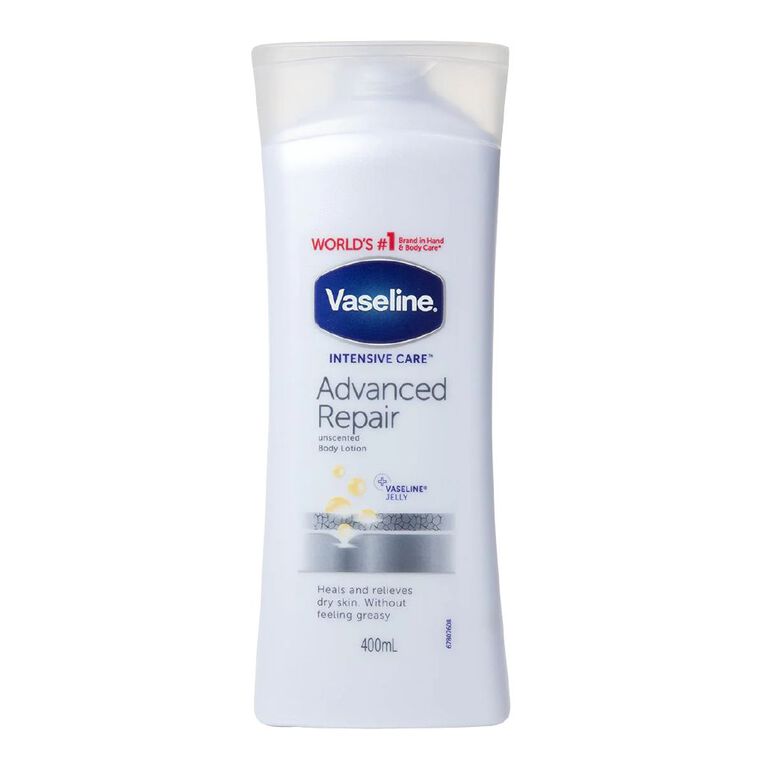 Vaseline Intensive Care Advanced Repair Unscented Body Lotion 400ml, , hi-res