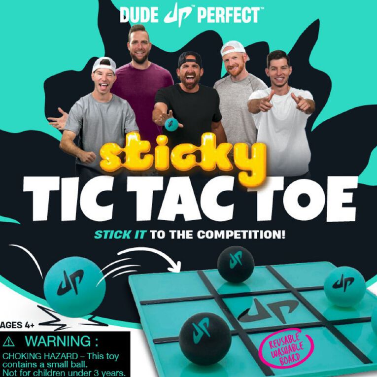Dude Perfect Jumbo Sticky Tic-Tac-Toe, , hi-res
