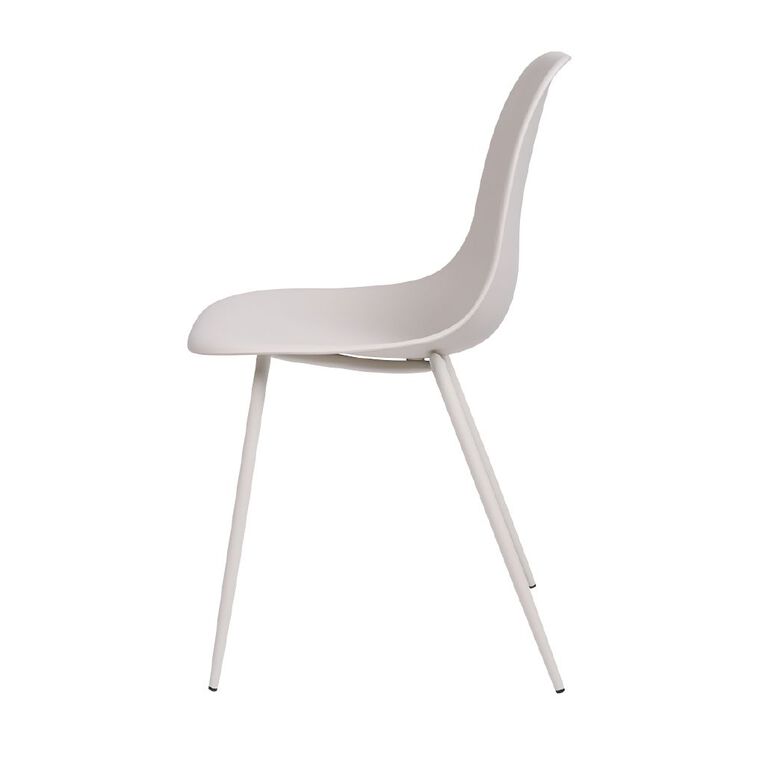 Living & Co Oscar Dining Chair Cream, , hi-res