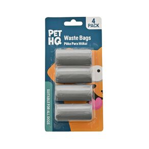 pet hq pet waste bags 4 pack 4 pack