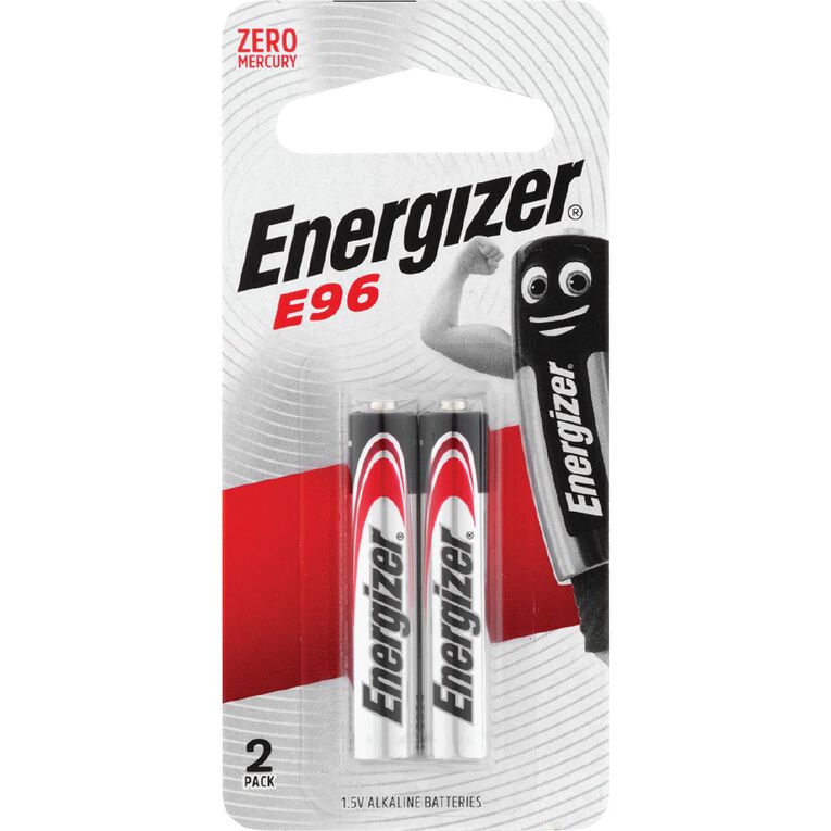 Energizer Alkaline Batteries E96 AAAA 2 Pack 2 Pack, , hi-res
