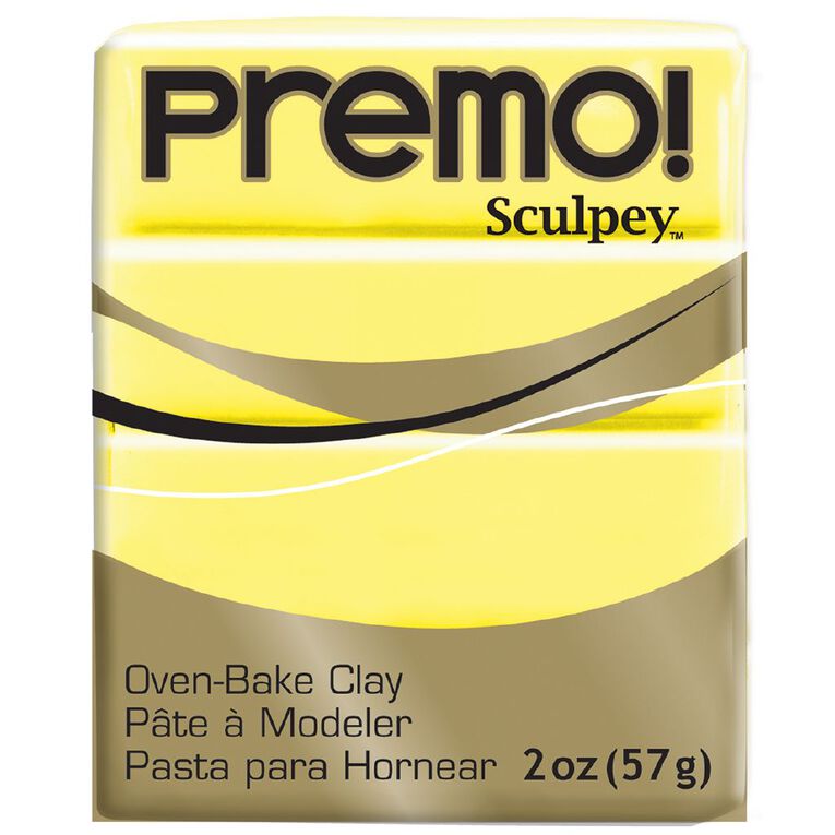 Sculpey Premo Accent Clay 57g Sunshine Yellow, , hi-res