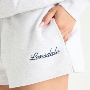 Lonsdale Women's Heritage Fleece Shorts