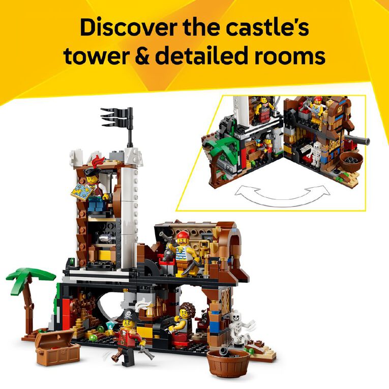 LEGO CREATOR Iconic Pirate Ship 31387, , hi-res