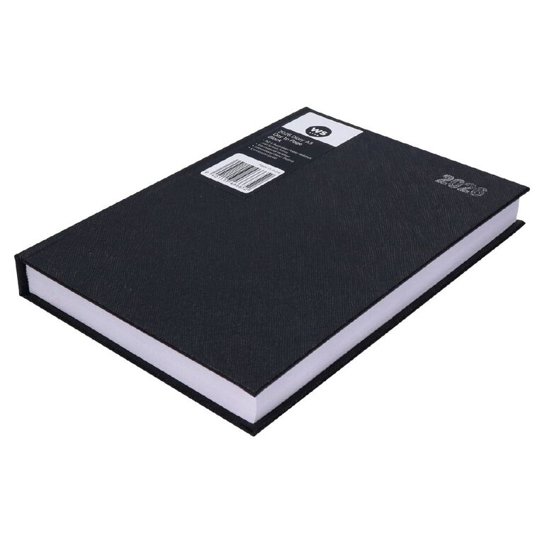 WS 2026 Diary A5 Day To Page Black, , hi-res