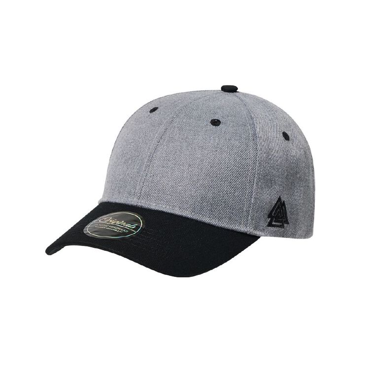 H&H Men's Baseball Cap, Charcoal/Marle, hi-res