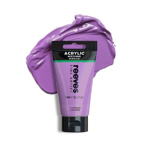 Reeves Fine Acrylic Paint Lavender 75ml