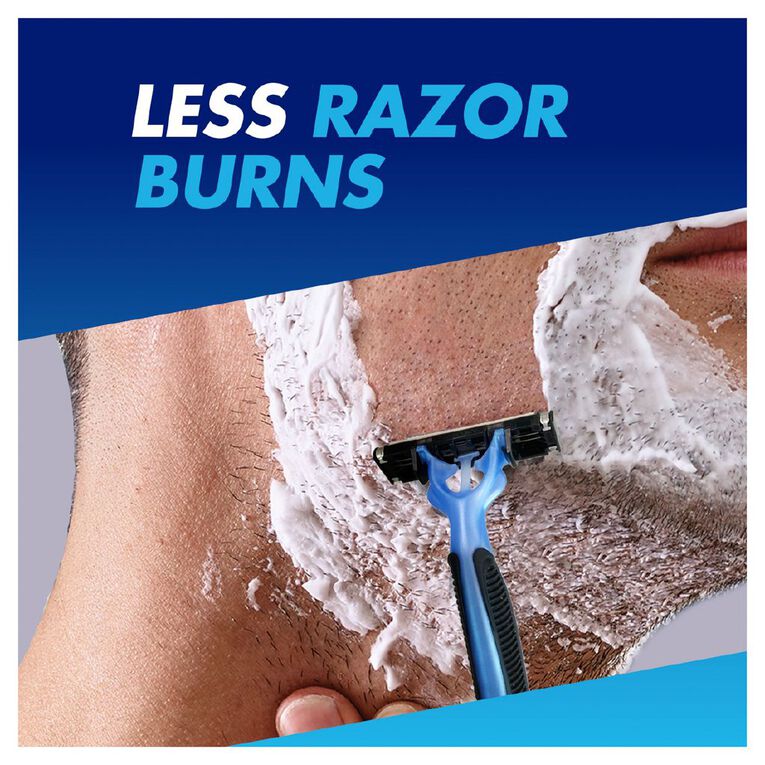Gillette Blue3 Smooth Male Disposable Razor 10 Pack, , hi-res