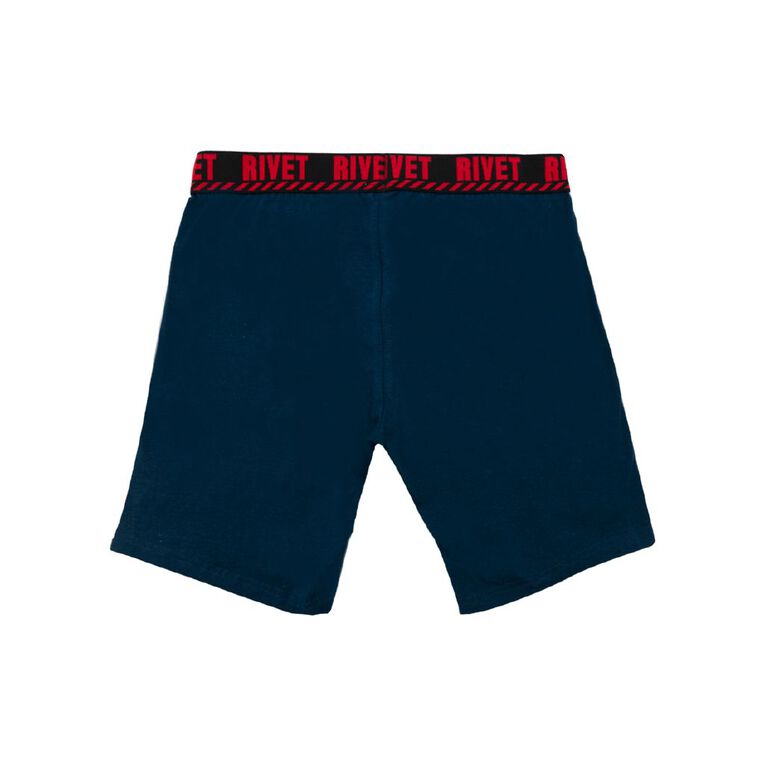 Rivet Men's Long Leg Trunks 4 Pack, Grey/Charcoal, hi-res
