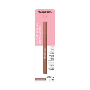 MCoBeauty Lip Stain & Sculpt - Chestnut Brown