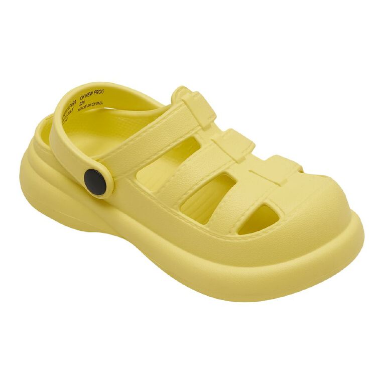 Young Original Senior Kids' New Frogs, Yellow, hi-res