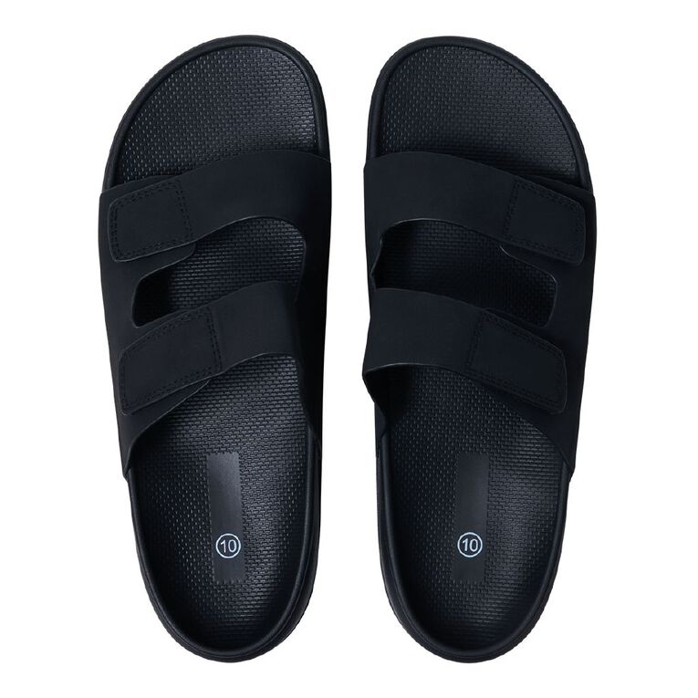 H&H Men's Ross Sandals, Black, hi-res